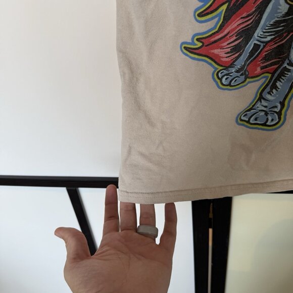 Broken Promises WORST IN ME TEE SAND size large 100% cotton Never Forgive forget - Picture 7 of 16